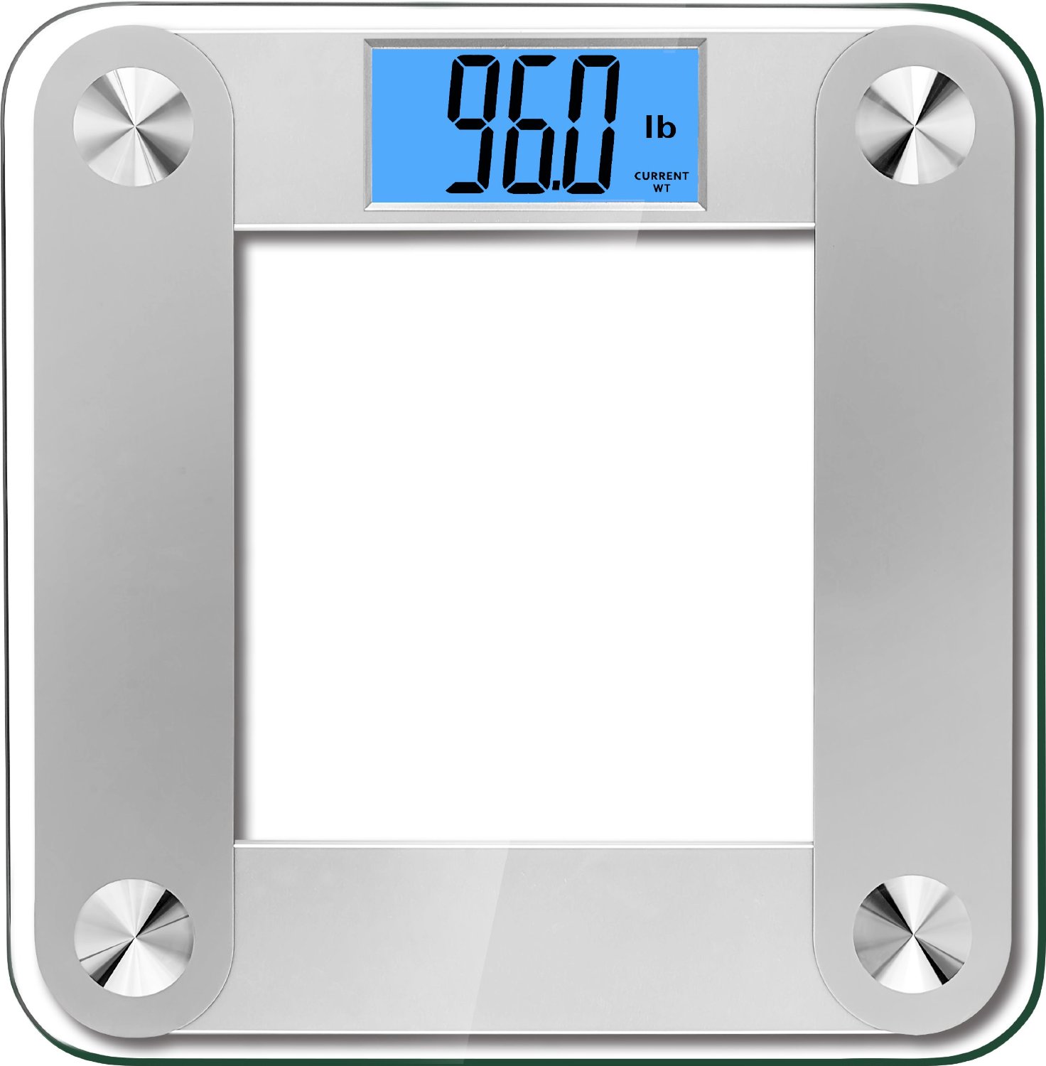 Digital Bathroom Scale with Extra Large Backlit Display