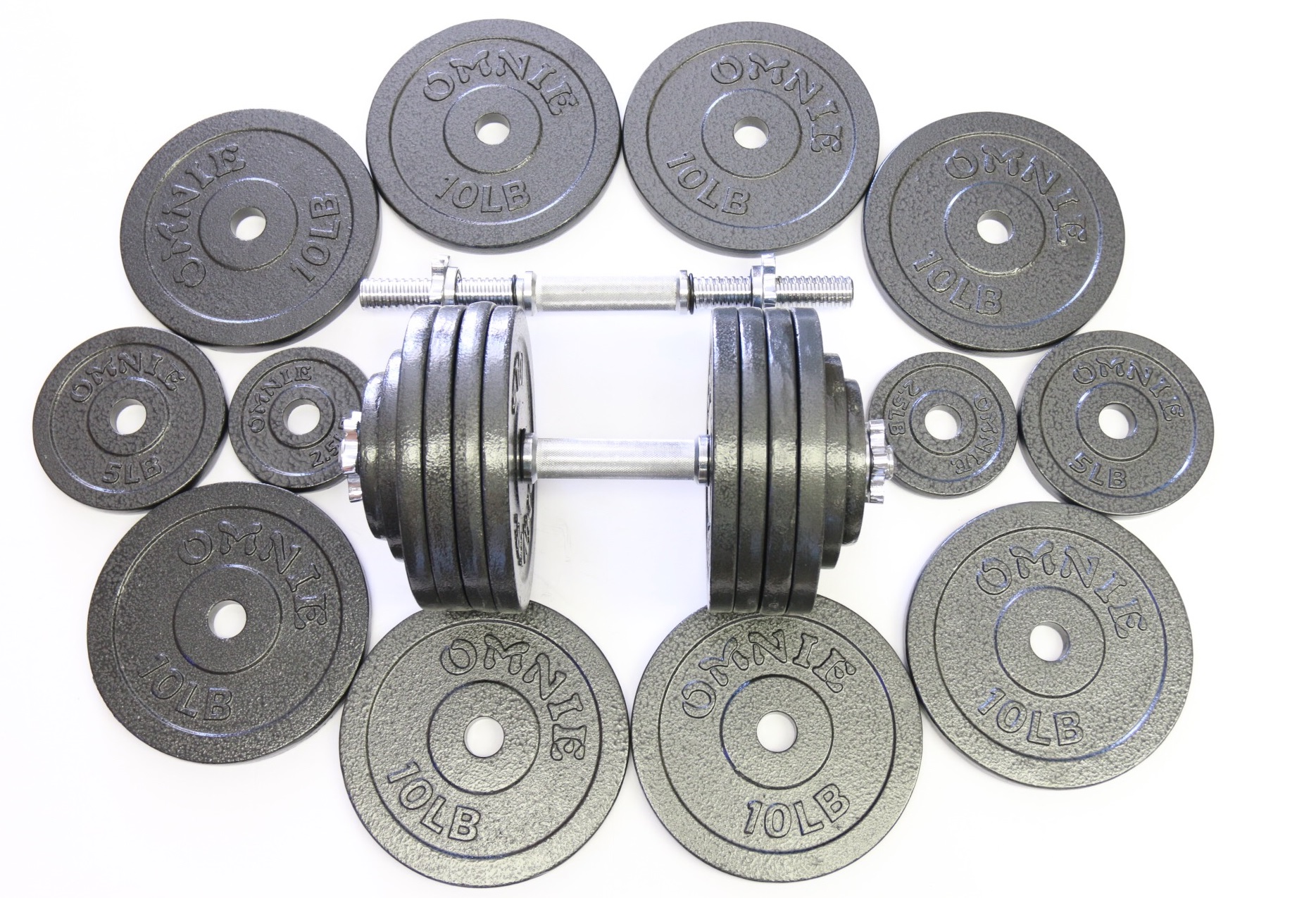 Omnie 200 lbs online adjustable dumbbells