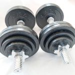 TELK Adjustable Dumbbells with Gloss Finish and Secure Fit Collars. Available in 65 LBS, 105 LBS and 200 LBS (Pair)